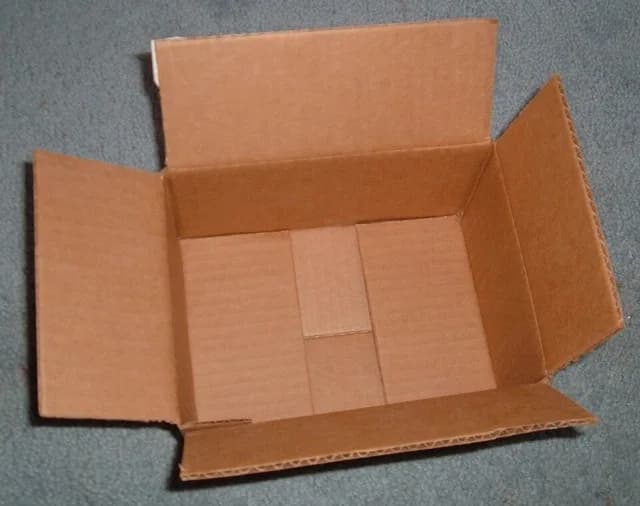 Corrugated cardboard packaging boxes